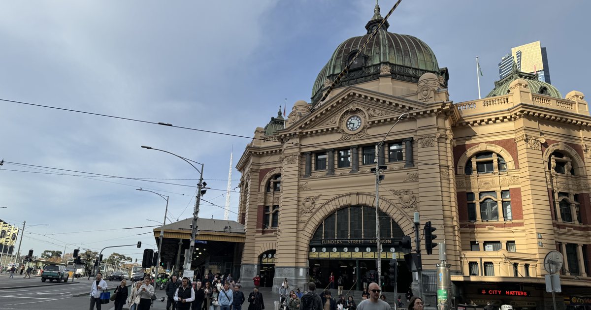 メルボルンのシンボル、フリンダース・ストリート駅